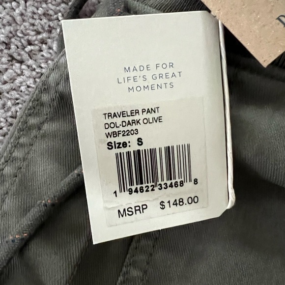 NWT Faherty Traveler Pant - Picture 2 of 11